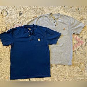Mens carhartt tshirts two size small